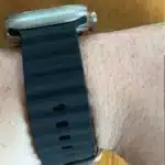 Apple Watch Ultra Ocean Loop Wrist Band Strap -Black -49mm - Image 3