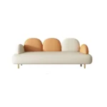 3 Sitter Lifton Nordic Sofa - Biege - Image 2