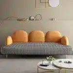 Lifton Nordic Chaise- Gold Back