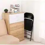 Leather Folding Chair 1pcs - Image 4