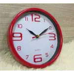 Wall Clock With Plastic Frame -16cm