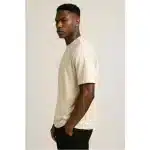 Blank Cotton Crew-neck T-shirt - unisex - Image 2