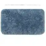 Mohawk Machine Washable Bath Mat & Rug - Blue