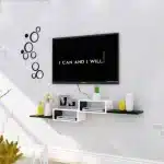 2 In 1 Floating Dvd Dstv Remote Control Wall Shelf