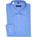 Pierre Cardin Men Regular Fit Bright Blue Shirt - Image 3
