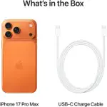 Apple iPhone 17 Pro Max 256GB Single Sim - Cosmic Orange - Image 2