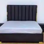 Padded bed frame + 12" Mattress