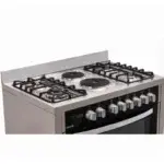 Scanfrost 4 Gas Burner - 2 Hotplate Full Auto Ignition Gas Cooker - Sfc9423b - 90 X 60cm - Image 2