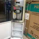 Sonik Free Standing 2 Taps Water Dispenser with Fridge & Free Refill Bottle - Hot & Cold Water Cooler - Image 4