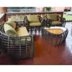 Riviera Rattan Curve Lounge Chair