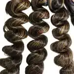 Noble MP4/30 French Curl 26-inch Human Hair Extension with Closure - Premium Real Hair Bundles - Image 3