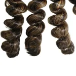 Noble MP4/30 French Curl 26-inch Human Hair Extension with Closure - Premium Real Hair Bundles - Image 4