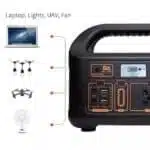 Nss Portable Power Station and Inverter ROK15, 300W Peak, Rated 150W - Home and Outdoor Use - Image 3