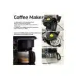 SILVER CREST 3 In 1 Breakfast Maker - Oven, Grill, Coffee Maker - Image 2