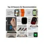 2.2'' Full Touch Screen Smart Watch - For Android & IOS - Image 3