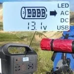 Nss Portable Power Station and Inverter ROK15, 300W Peak, Rated 150W - Home and Outdoor Use - Image 4