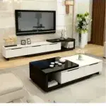 73" Tv Console And Center Table