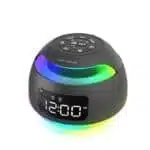 LED Symphony Clock – Rechargeable FM Radio, Colorful Night Light, Desktop Alarm Clock for Students - Image 4