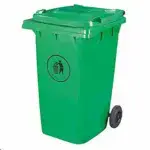 Outdoor Waste Bin - Green