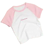 Women's Micro Rib Raglan Baby Tee - Soft Cotton Blend - Image 3