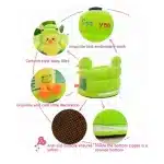 DG Baby Sitting Up Seats sit Me Up Floor Seat For Baby - cute Plush Baby Sit Up Chair - Image 5