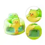 DG Baby Sitting Up Seats sit Me Up Floor Seat For Baby - cute Plush Baby Sit Up Chair - Image 4