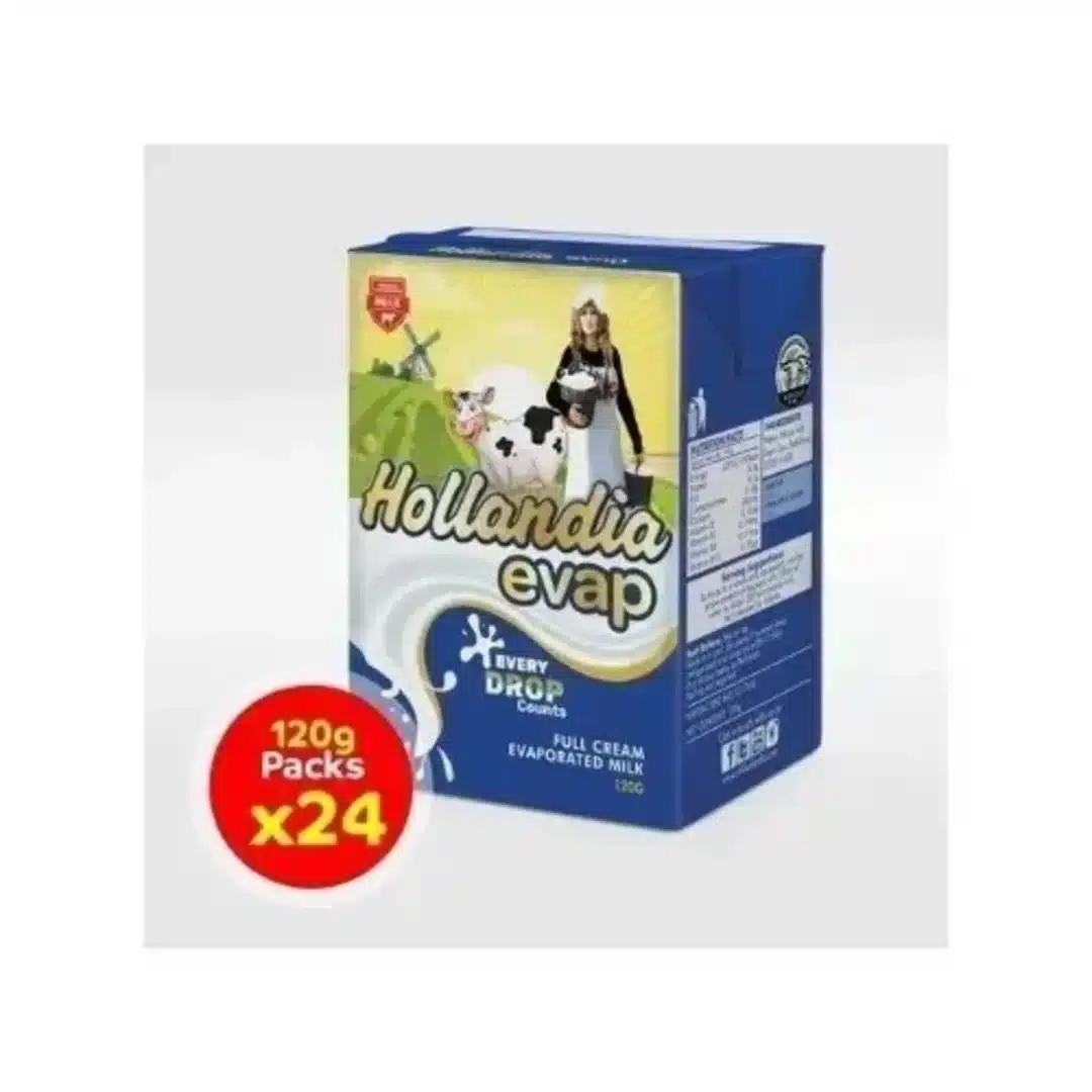 138750_1701423917 Hollandia Evap Full Cream Milk - 120g X 24pcs - Image 1