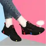 Black Sneakers For Women - Image 3