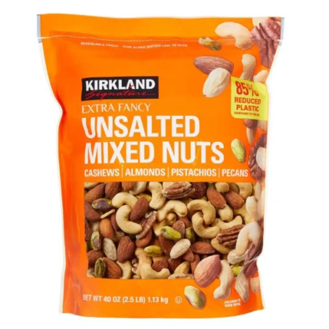182332_1757986823 Kirkland Signature Extra Fancy Unsalted Mixed Nuts - 39.85 Ounce - Image 1