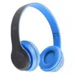 P47 Wireless Foldable Headphones - Blue - Image 2