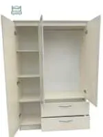 HDF Wardrobe- off white - Image 2