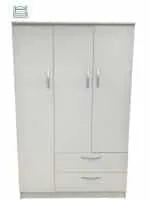 HDF Wardrobe- off white