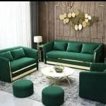 Premium luxury sofa chair-Light Green