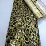 Majestic Gold Sequin Lace