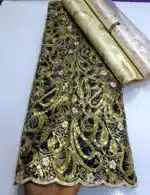 Majestic Gold Sequin Lace