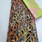 Sunburst Bloom Sequin Lace