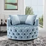 Ucheson LuxeCurve™ Velvet Sofa-Ash