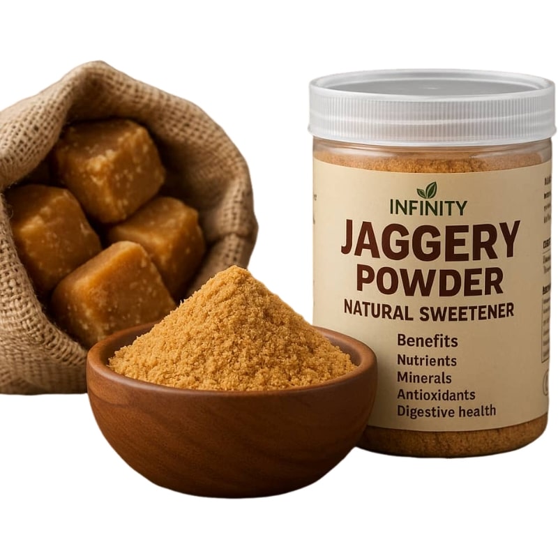 backgrounderaser_1759395350_1 Infinity Jaggery Powder - Image 1