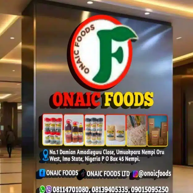 ONAIC FOODS