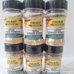 Onaic Foods Ginger Powder (2oz per jar)