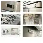 Commercial Reach in Refrigerator, 54" x 32" x 81 3/8", 42 Cubic Ft, Double Door Stainless Steel Fridge, for Restaurant - Image 5