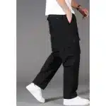 Men's Combat Trouser - Black - Image 2