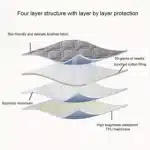 Water Resistant Bed Cover - Beige - Image 2