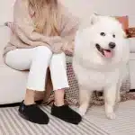 Ecetana Womens Comfortable Slippers Plush Fleece Lined Memory Foam Closed Back House Shoes - Image 5