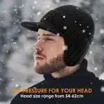 REDESS Men's Fleece Lined Knit Winter - Image 2