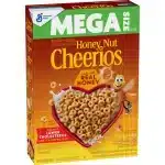 Honey Nut Cheerios, Heart Healthy Gluten Free Breakfast Cereal, Mega Size, 27.2 oz