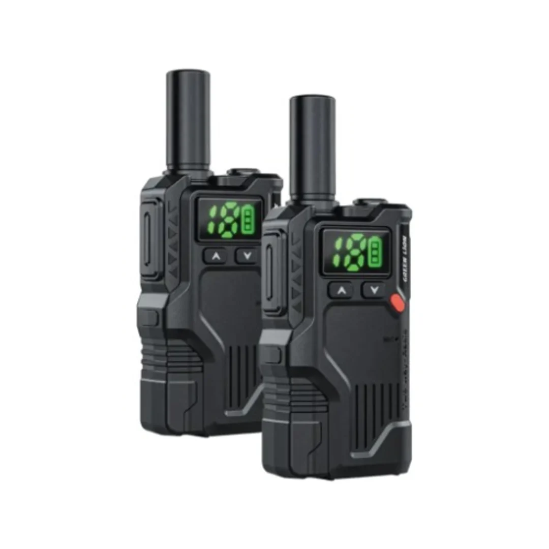 57289_1749715043 Green Lion Gpx600 Walkie Talkie - Black - Image 1