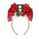 Holiday Time Red Bow Headband, 1 Piece