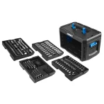 HART 215-Piece Mechanics Tool Set, Multiple Drive, Chrome Finish - Image 4