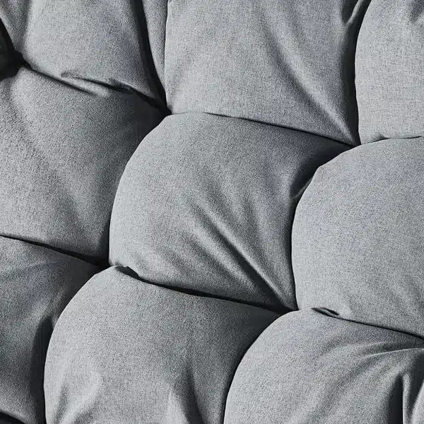 Oversized Papasan Wicker Rocking Chair with Cushion - Image 5